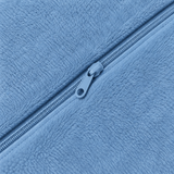 CozyFlorie Pregnancy Pillow – Blue – zipper