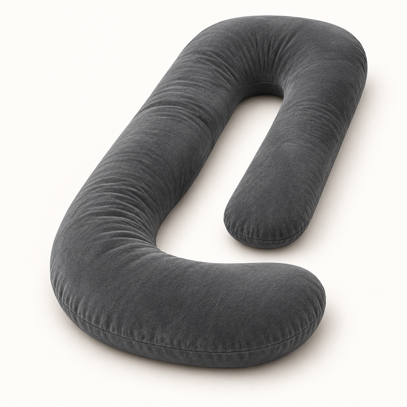 CozyFlorie Pregnancy Pillow – Charcoal Grey – product