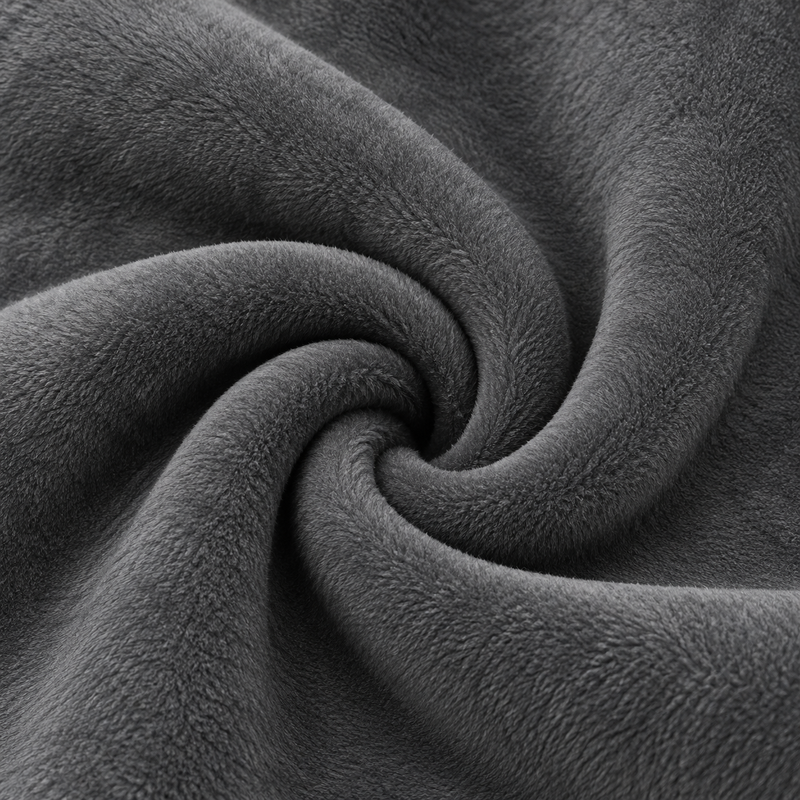 CozyFlorie Pregnancy Pillow – Charcoal Grey – fabric