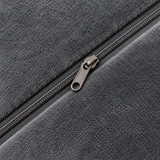 CozyFlorie Pregnancy Pillow – Charcoal Grey – zipper