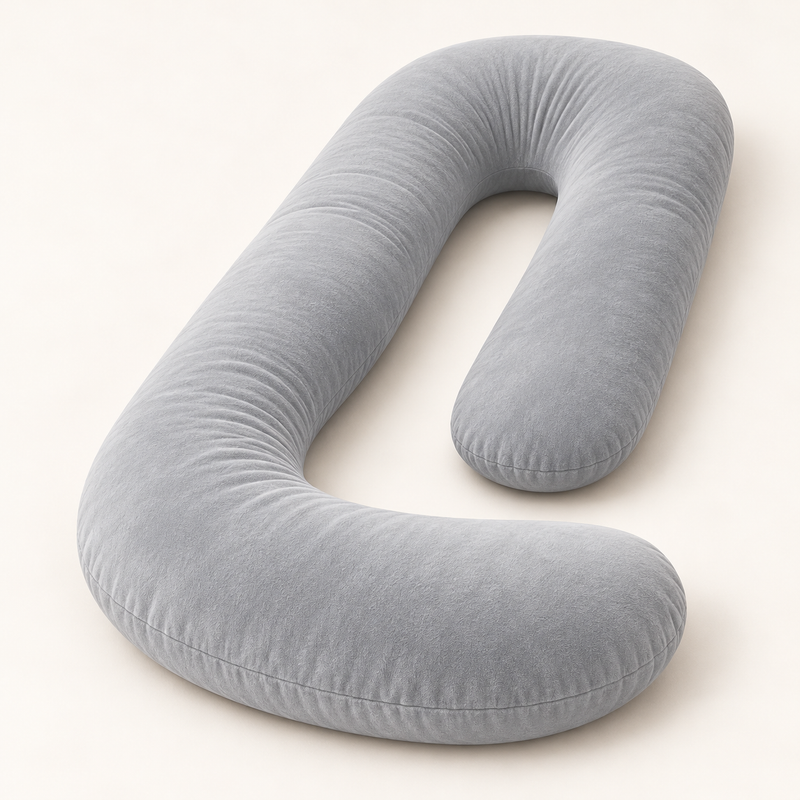 CozyFlorie Pregnancy Pillow – Light Grey – product