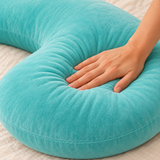 CozyFlorie Pregnancy Pillow – Turquoise – softness